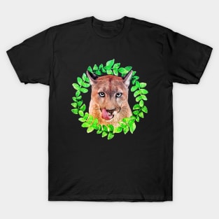 Coguar cat T-Shirt